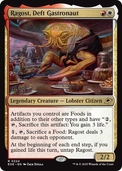 Ragost, Deft Gastronaut (Edge of Eternities) Light Play Foil