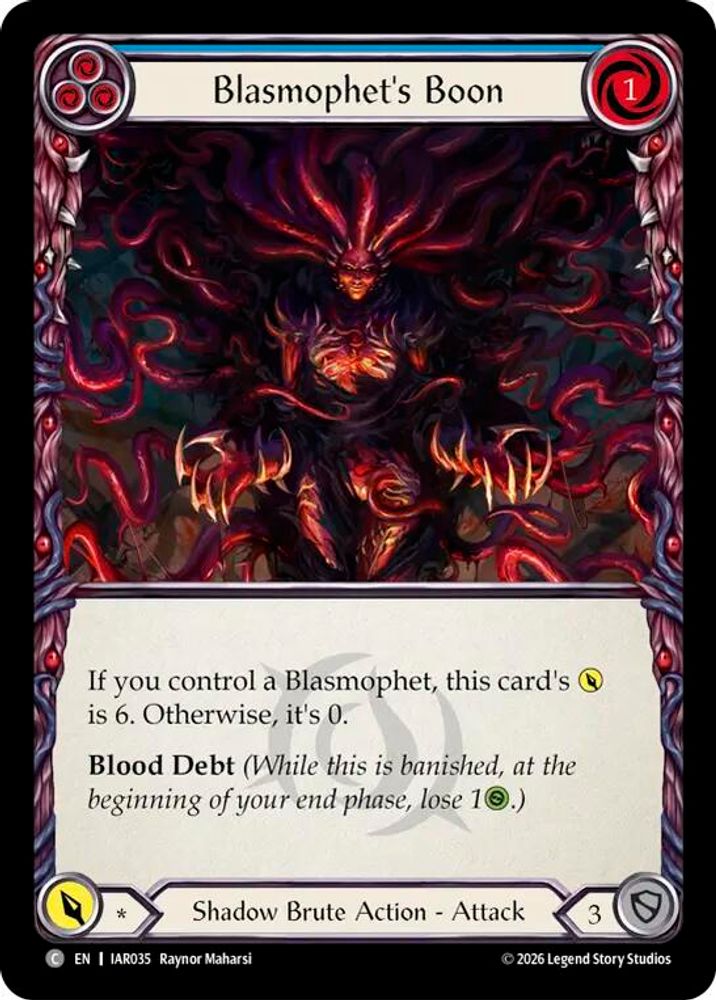 Blasmophet's Boon