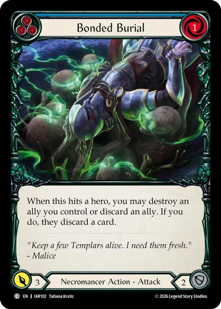 Bonded Burial (Blue)