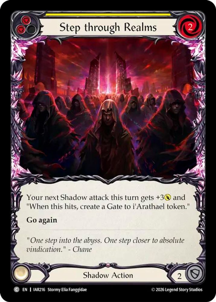 Step through Realms (Yellow)