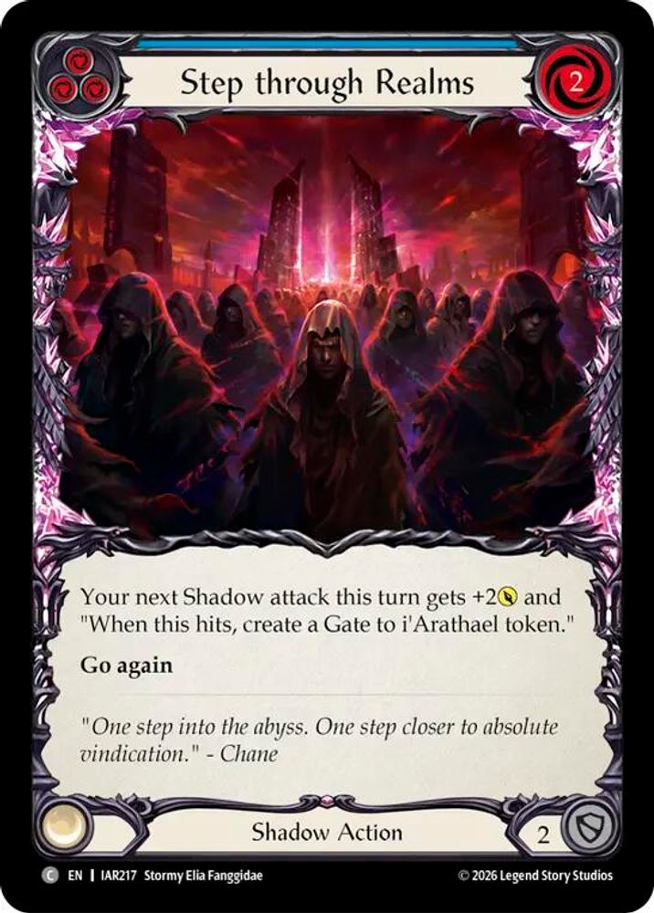 Step through Realms (Blue)