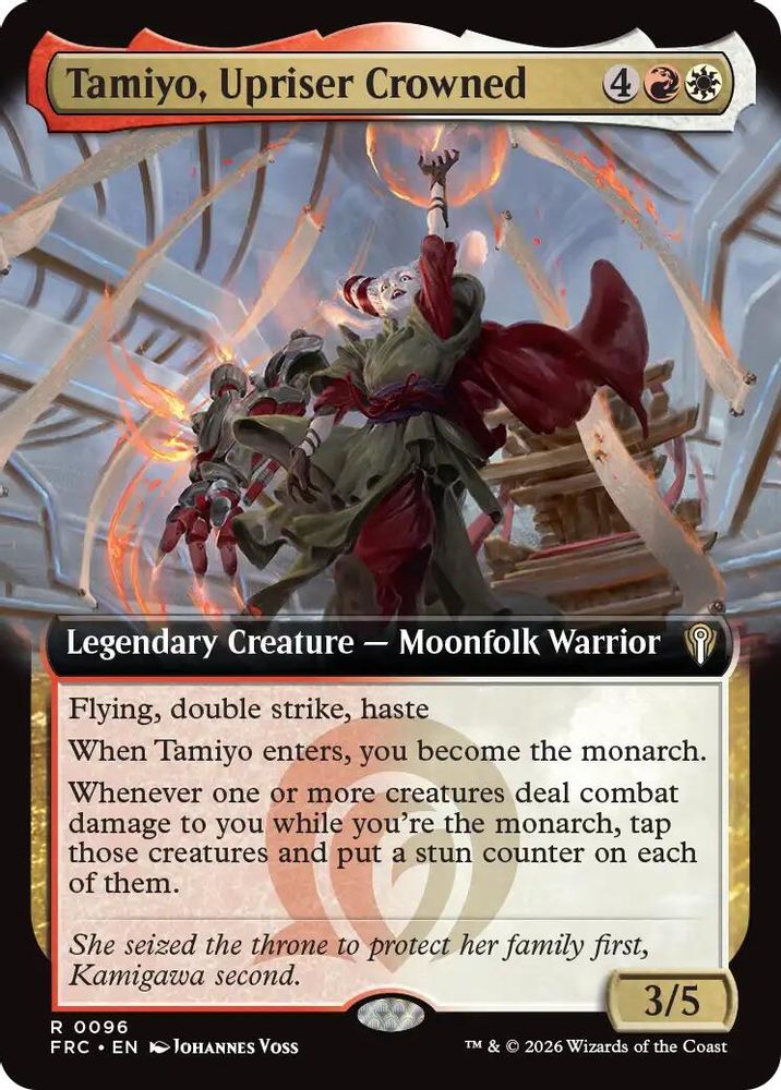 Tamiyo, Upriser Crowned (Extended Art)