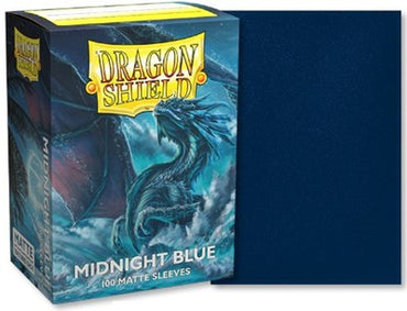 Dragon Shield Matte Standard Sleeves Midnight Blue (100-Pack) (Dragon Shield) New