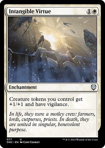 Intangible Virtue (Commander: Phyrexia: All Will Be One) Near Mint