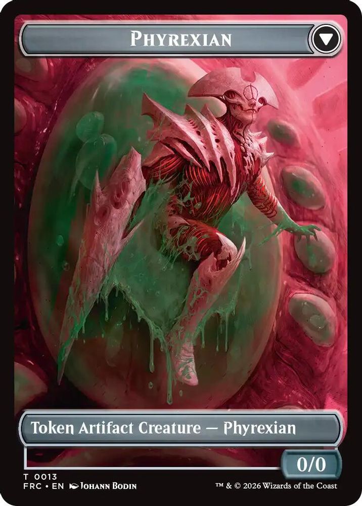 Phyrexian // Incubator Double-Sided Token