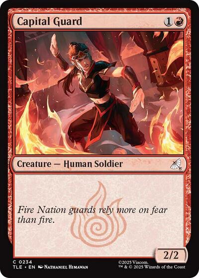 Captain Guard (Avatar: The Last Airbender: Eternal-Legal) Near Mint Foil