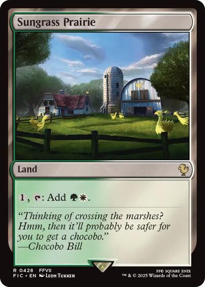 Sungrass Prairie (Commander: FINAL FANTASY) Near Mint
