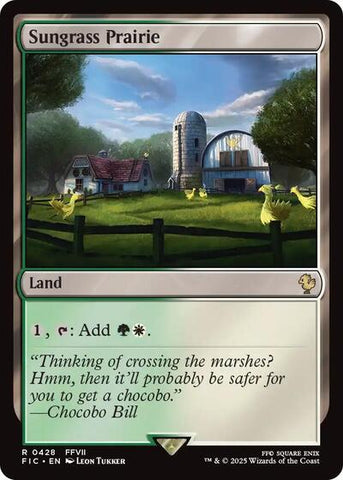 Sungrass Prairie (Commander: FINAL FANTASY) Near Mint