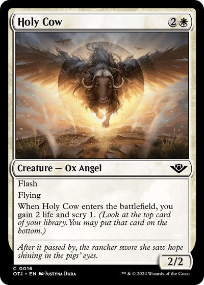 Holy Cow (Outlaws of Thunder Junction) Near Mint