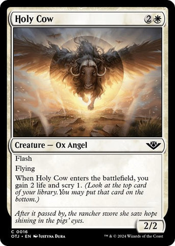 Holy Cow (Outlaws of Thunder Junction) Near Mint