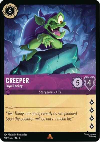 Creeper - Loyal Lackey (Whispers in the Well) Near Mint
