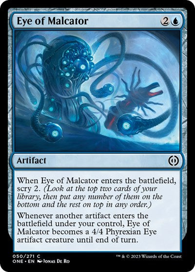Eye of Malcator (Phyrexia: All Will Be One) Near Mint Foil