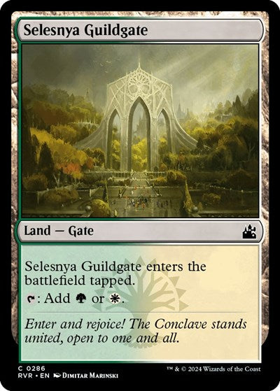 Selesnya Guildgate (Ravnica Remastered) Near Mint