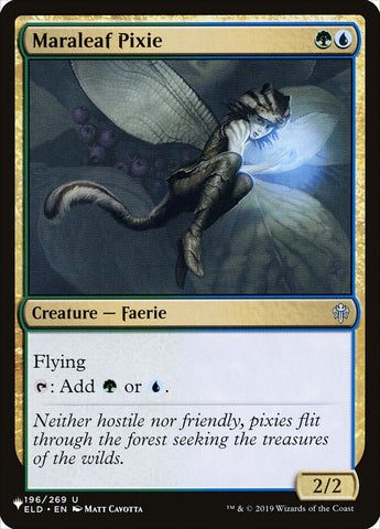 Maraleaf Pixie (The List) Near Mint