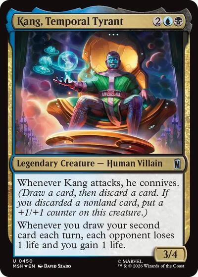 Kang, Temporal Tyrant (Surge Foil) (Marvel Super Heroes) Near Mint Foil