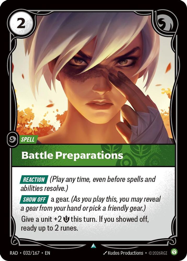 Battle Preparations