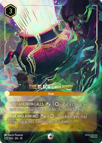 The Black Cauldron (Enchanted) (Whispers in the Well) Near Mint Holofoil