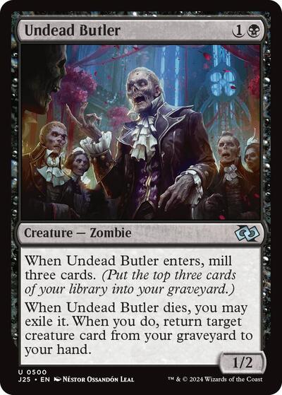 Undead Butler (Foundations Jumpstart) Near Mint