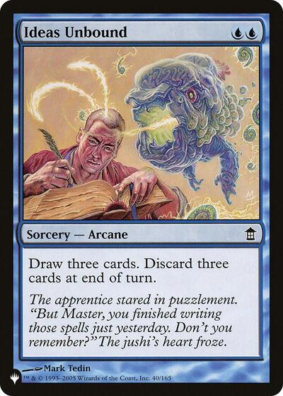 Ideas Unbound (The List) Near Mint