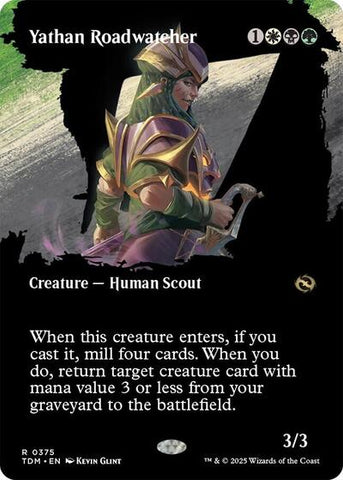 Yathan Roadwatcher (Borderless) (Tarkir: Dragonstorm) Near Mint