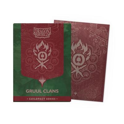 Dragon Shield Guildpact Series Dual Matte: Standard Art Sleeves Gruul Clans (100-Pack)