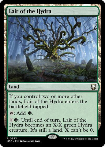 Lair of the Hydra (Commander: Modern Horizons 3) Near Mint