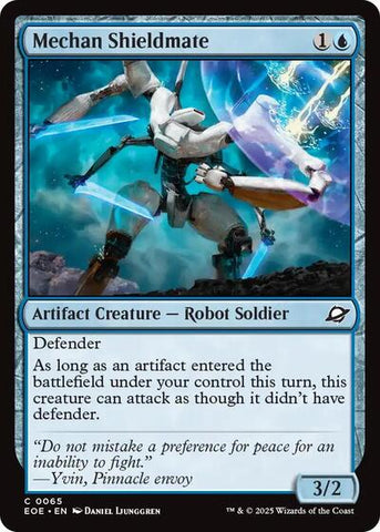 Mechan Shieldmate (Edge of Eternities) Near Mint Foil