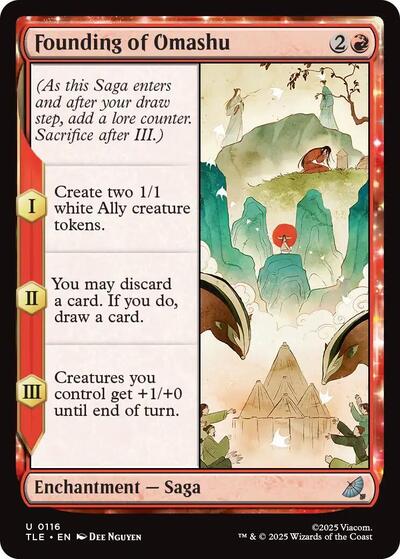 Founding of Omashu (Avatar: The Last Airbender: Eternal-Legal) Near Mint