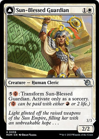 Sun-Blessed Guardian (March of the Machine) Near Mint Foil