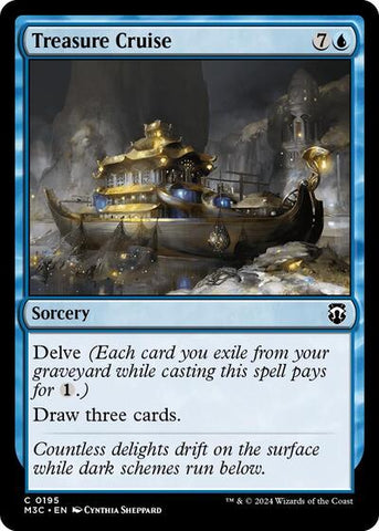 Treasure Cruise (Commander: Modern Horizons 3) Near Mint