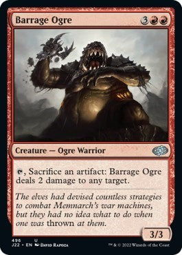 Barrage Ogre (Jumpstart 2022) Near Mint