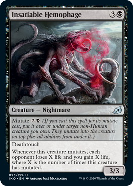 Insatiable Hemophage (Ikoria: Lair of Behemoths) Near Mint