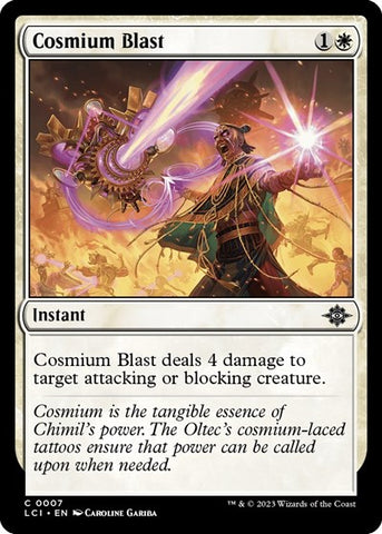 Cosmium Blast (The Lost Caverns of Ixalan) Near Mint Foil