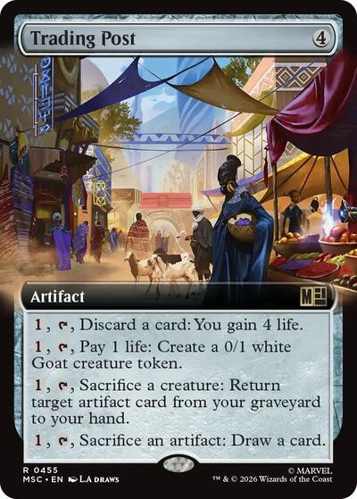 Trading Post (Extended Art) (Commander: Marvel Super Heroes) Near Mint
