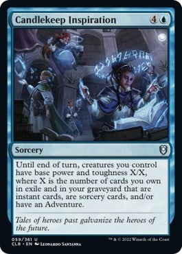 Candlekeep Inspiration (Commander Legends: Battle for Baldur's Gate) Near Mint Foil