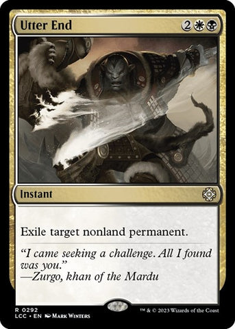 Utter End (Commander: The Lost Caverns of Ixalan) Near Mint