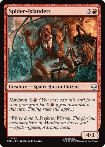 Spider-Islanders (Marvel's Spider-Man) Near Mint Foil