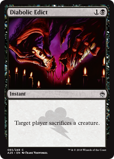 Diabolic Edict (Masters 25) Near Mint