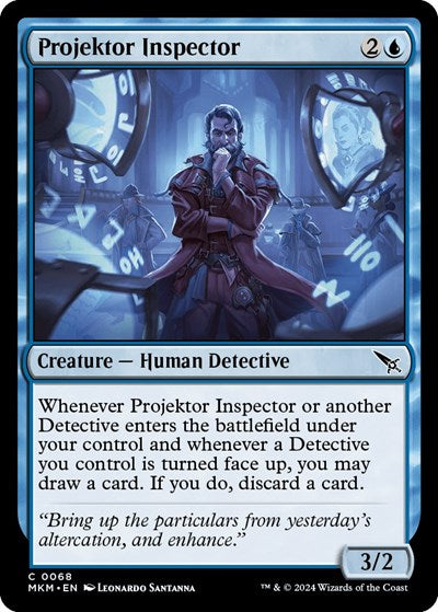 Projektor Inspector (Murders at Karlov Manor) Near Mint Foil