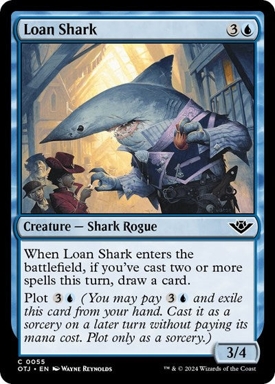 Loan Shark (Outlaws of Thunder Junction) Near Mint Foil