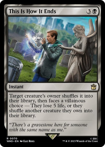 This Is How It Ends (Universes Beyond: Doctor Who) Near Mint