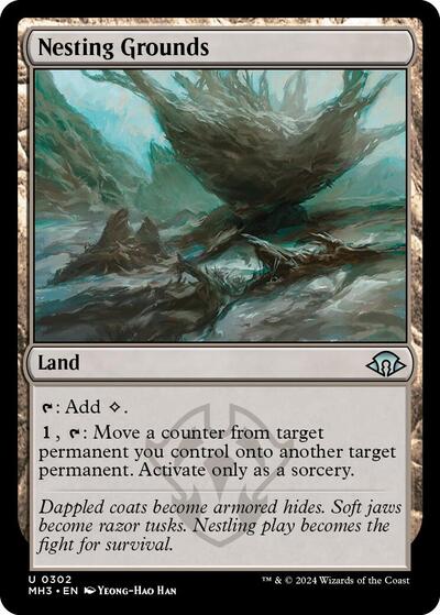 Nesting Grounds (Modern Horizons 3) Near Mint Foil