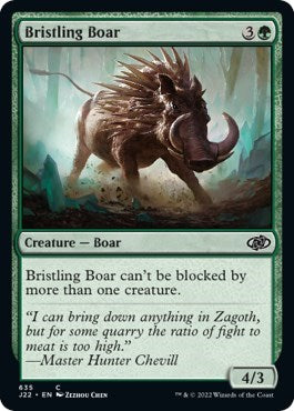 Bristling Boar (Jumpstart 2022) Near Mint