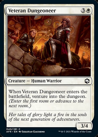 Veteran Dungeoneer (Adventures in the Forgotten Realms) Near Mint