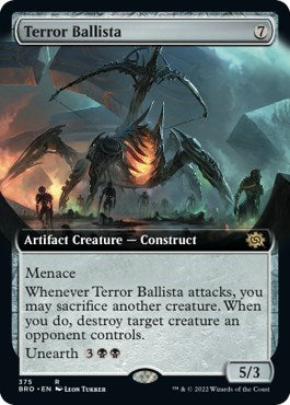 Terror Ballista (Extended Art) (The Brothers' War) Near Mint