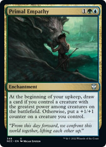 Primal Empathy (Commander: Streets of New Capenna) Near Mint