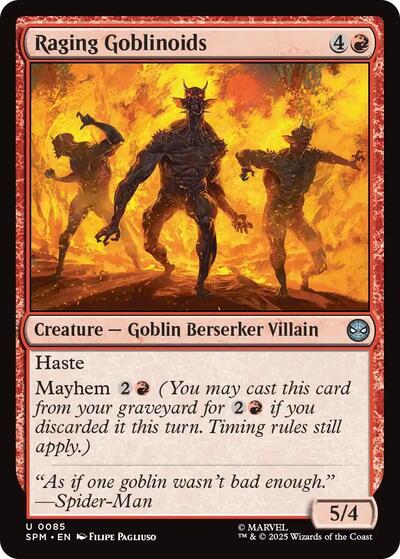 Raging Goblinoids (Marvel's Spider-Man) Near Mint