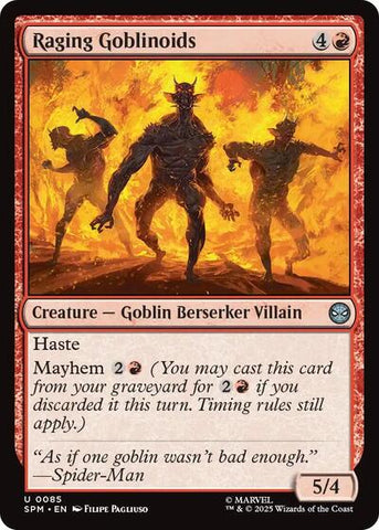 Raging Goblinoids (Marvel's Spider-Man) Near Mint