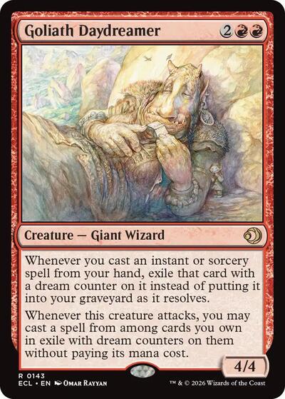 Goliath Daydreamer (Lorwyn Eclipsed) Near Mint Foil