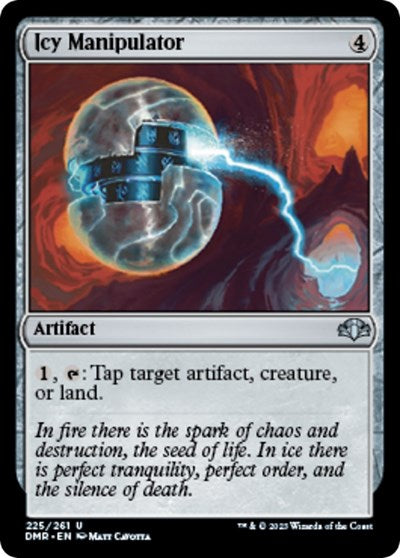 Icy Manipulator (Dominaria Remastered) Light Play Foil